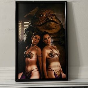 Princess Lea Padme Amidala Star Wars Poster